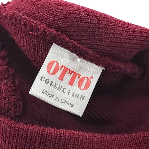 DMHS Track and Field Beanie Knit Hat Otto Collection Acrylic Red One Size - Picture 3 of 4